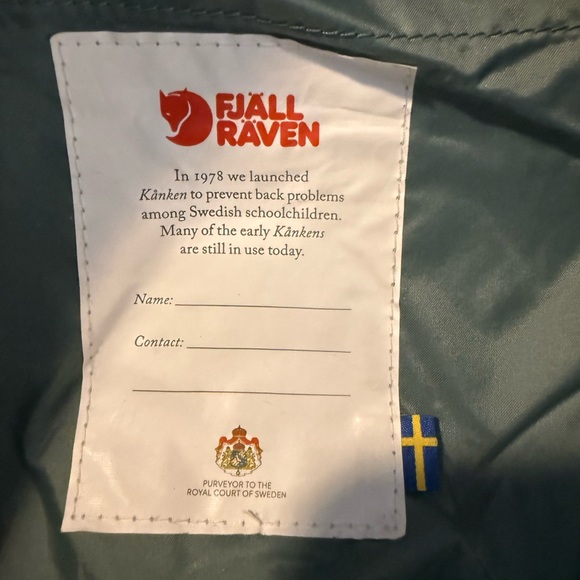 Fjallraven Kånken Olive Green Backpack - Picture 8 of 10